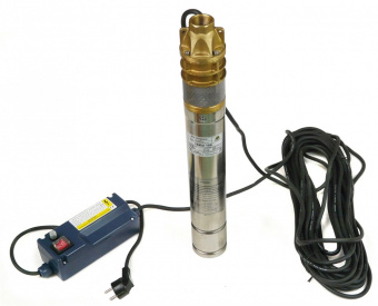Насос скважинный центробежный погружной SKM GREENPUMP 100 3 кабель 20м Omnigena